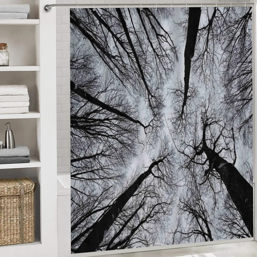 Dark Winter Forest Tree — Detail 4