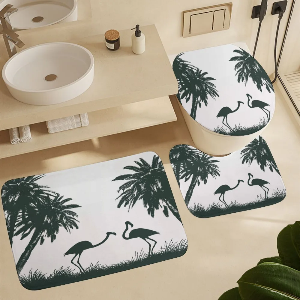Flamingos and Palm Trees — Detail 5