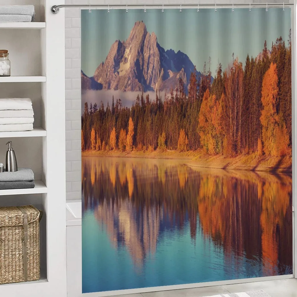 Grand Teton Fall Landscape — Detail 4