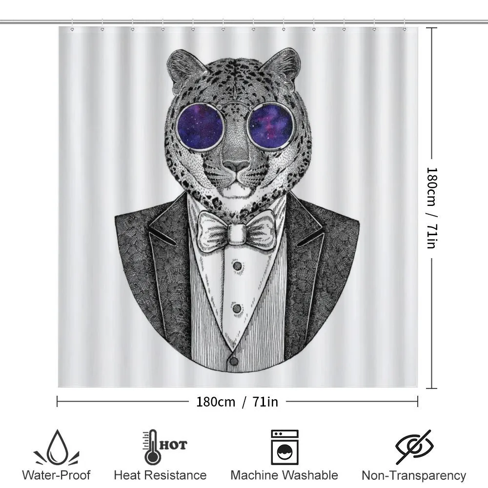 Hipster Animal in a Suit — Detail 2
