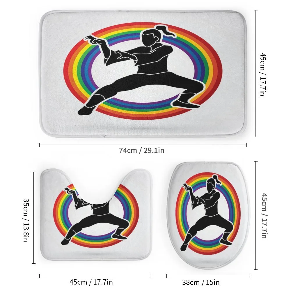 Karate on Rainbow Circle — Detail 1