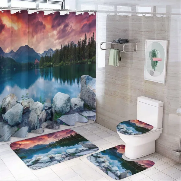 National Park Slovakia on a shower curtain