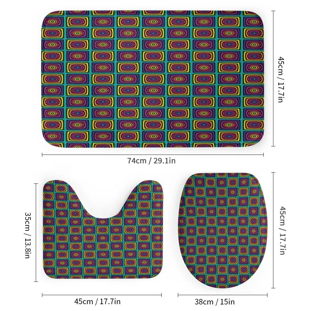 Nested Square and Circles — Detail 1
