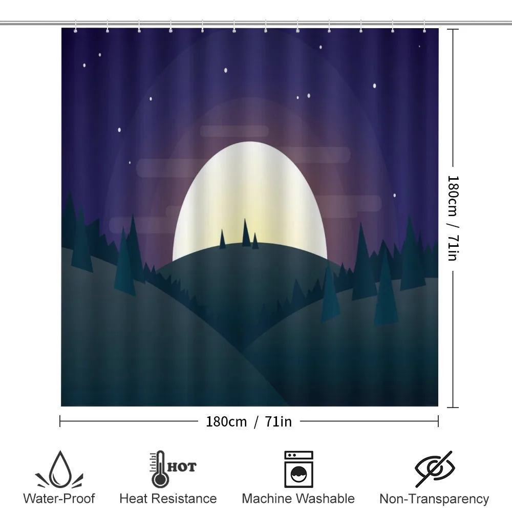 Night Forest Starry Sky — Detail 2