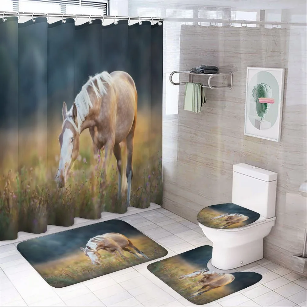Palomino Horse Grazing — Your design