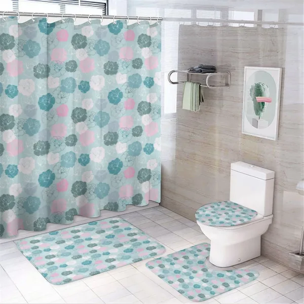Romance Fantasy on a shower curtain