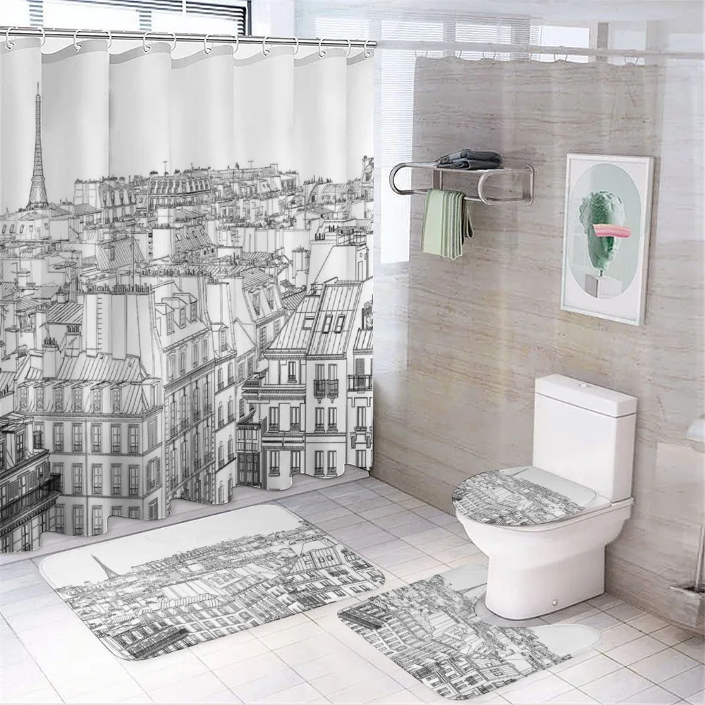 Roofs in Paris and Eiffel — Your design