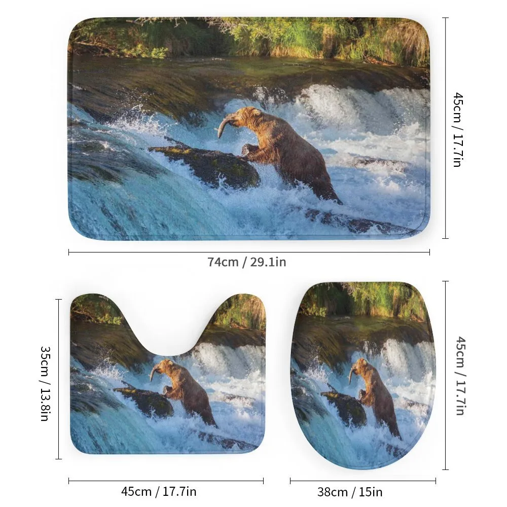 Alaska Waterfall Wildlfie — Detail 1