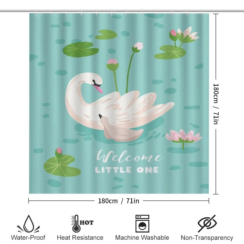 Baby Swan Welcoming — Detail 2