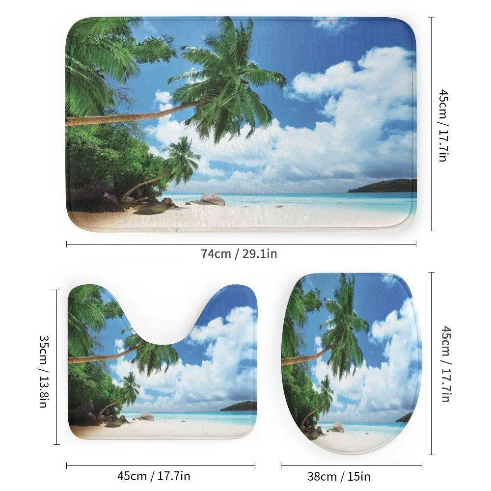 Beach on Mahe Island — Detail 1
