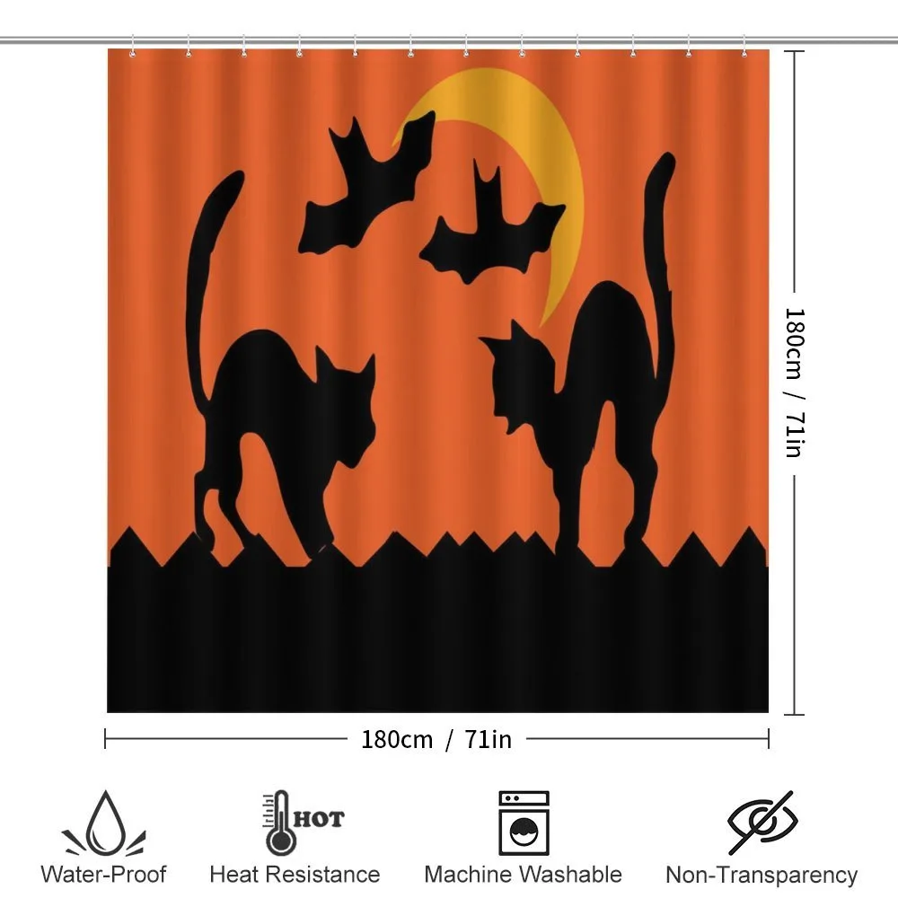 Crescent Cats and Bats — Detail 2
