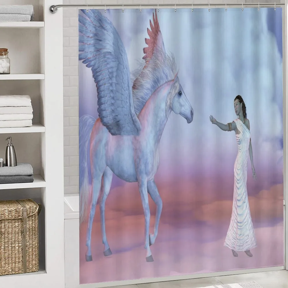 Dreamy Lady and Angel Horse — Detail 4