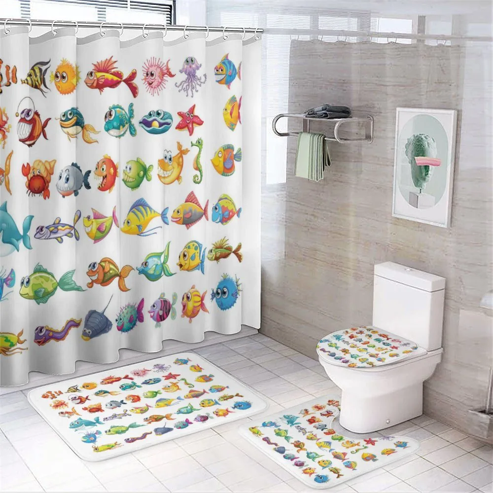 Happy Fish Abstract — Your design