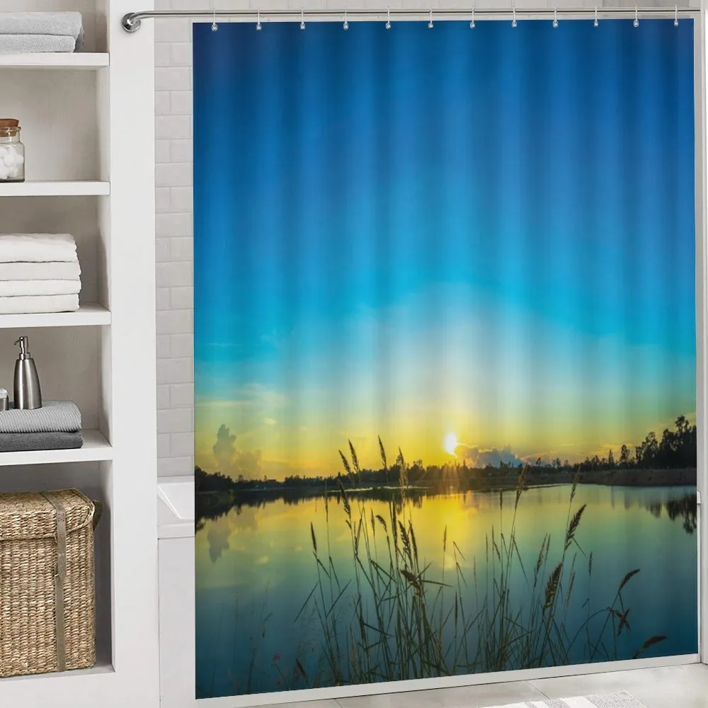 Serene Sunrise Reed Bed — Detail 4