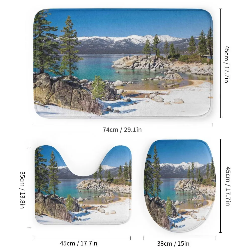 Snowy Mountains Lake — Detail 1