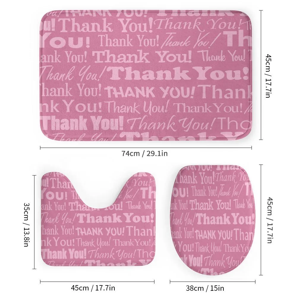 Thankful Message Pink — Detail 1