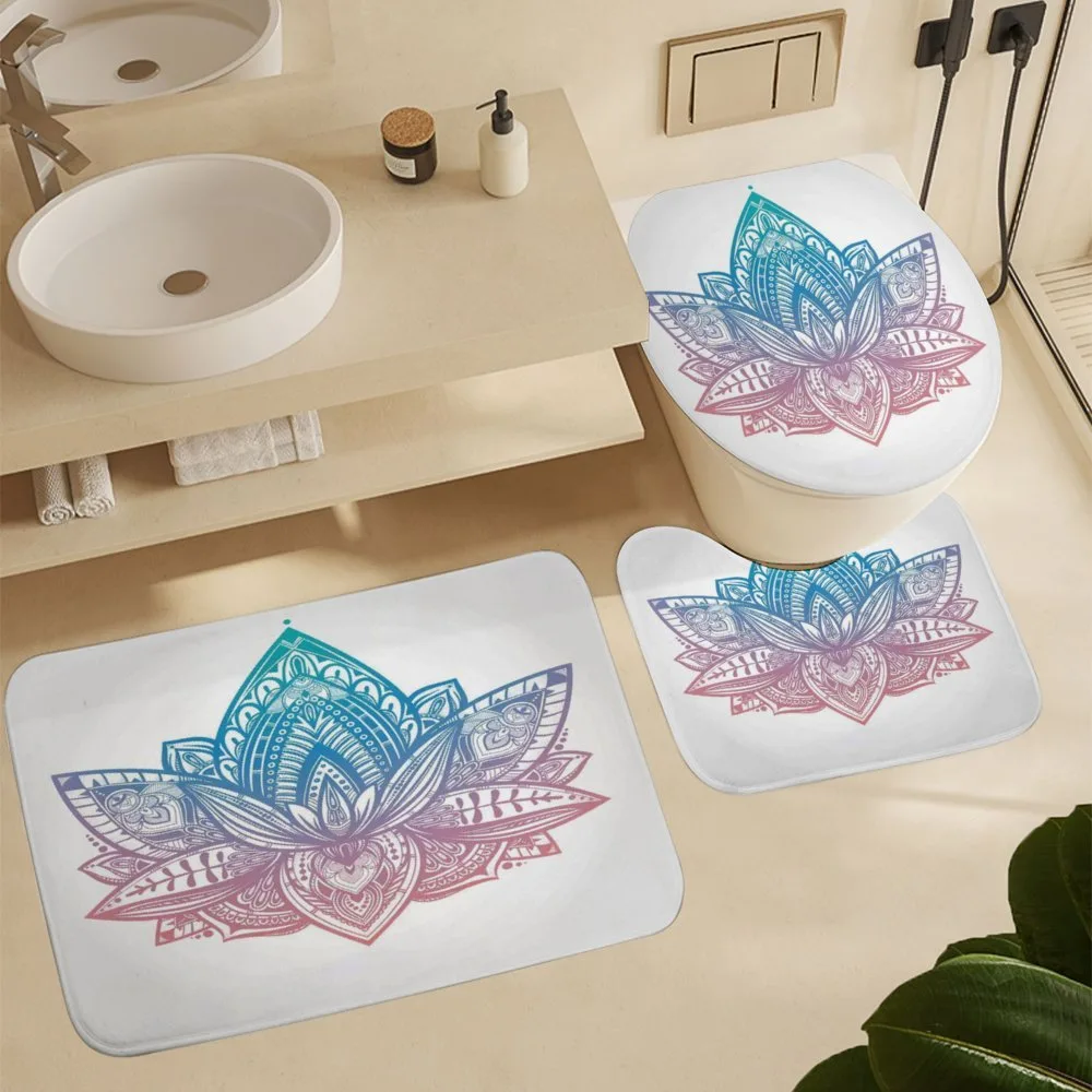 Tribal Boho Lotus Flower — Detail 5