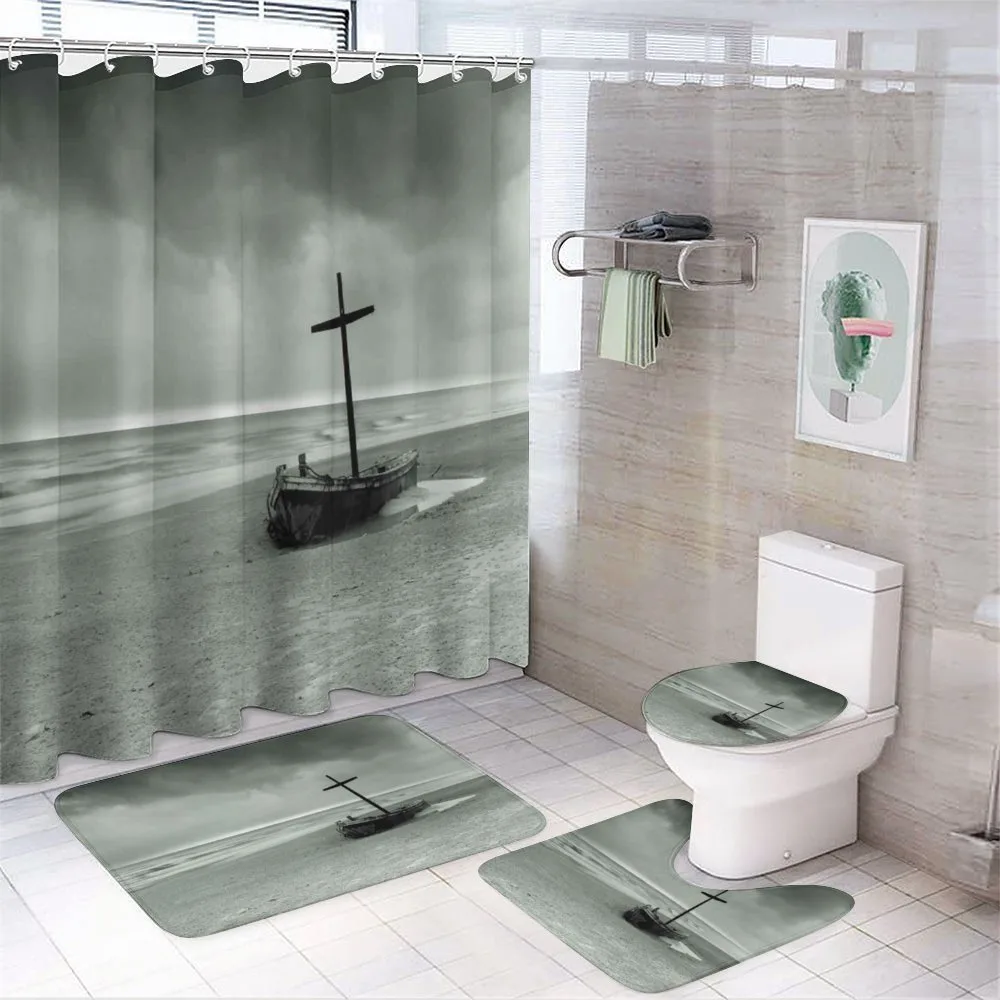 Wreck Boat on the Beach — Your design