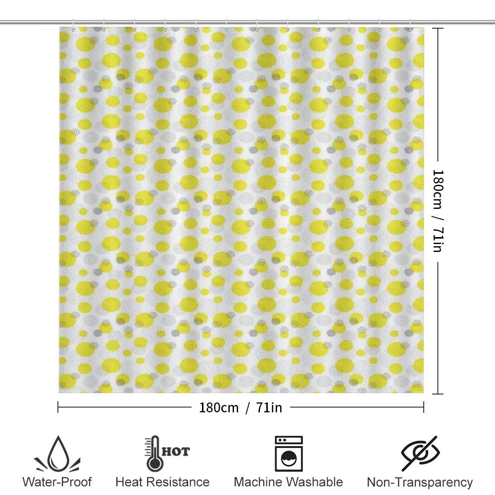 Yellow Spots Small Dots — Detail 2