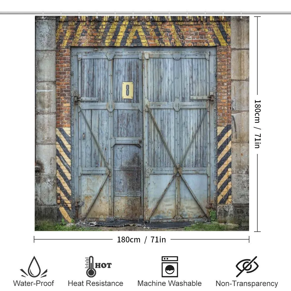 Aged Wooden Factory — Detail 2
