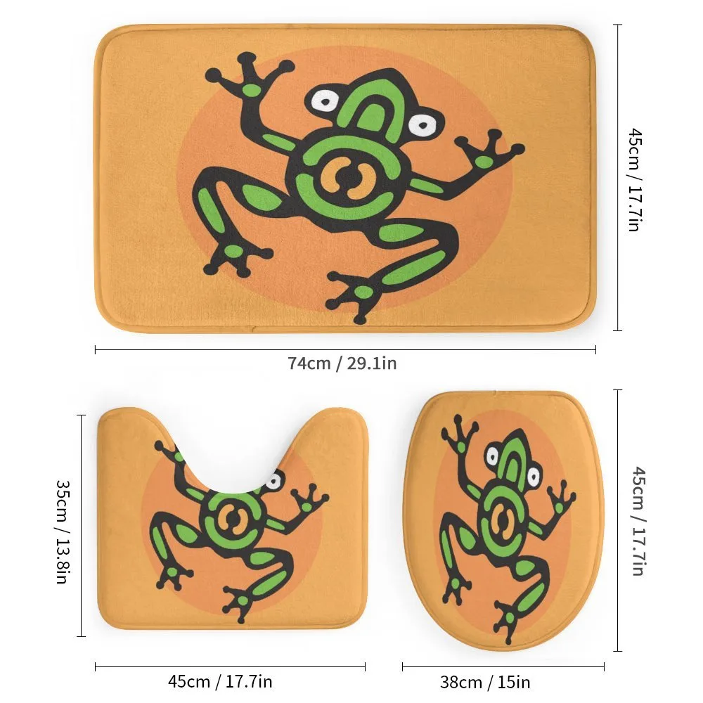 Aztec Amphibian Animal Art — Detail 1