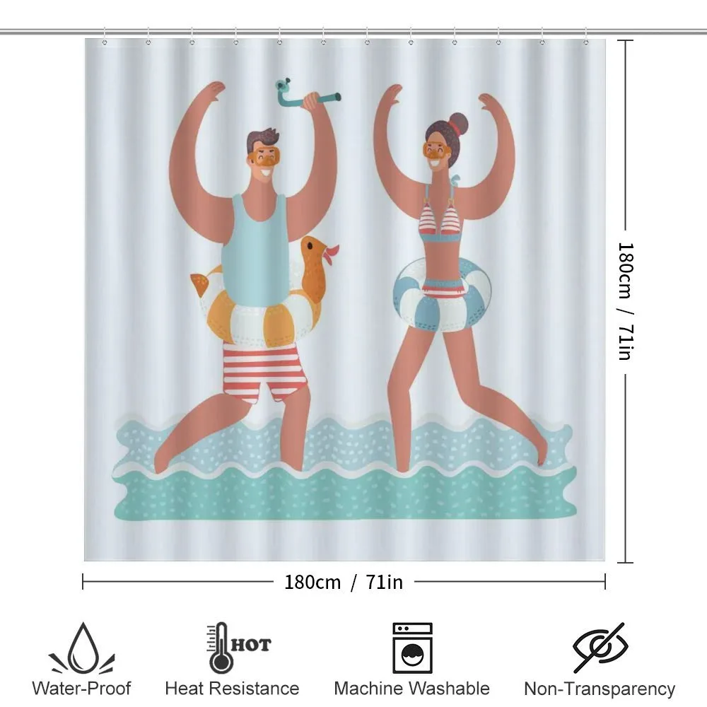 Beach Vibes with Swim Ring — Detail 2
