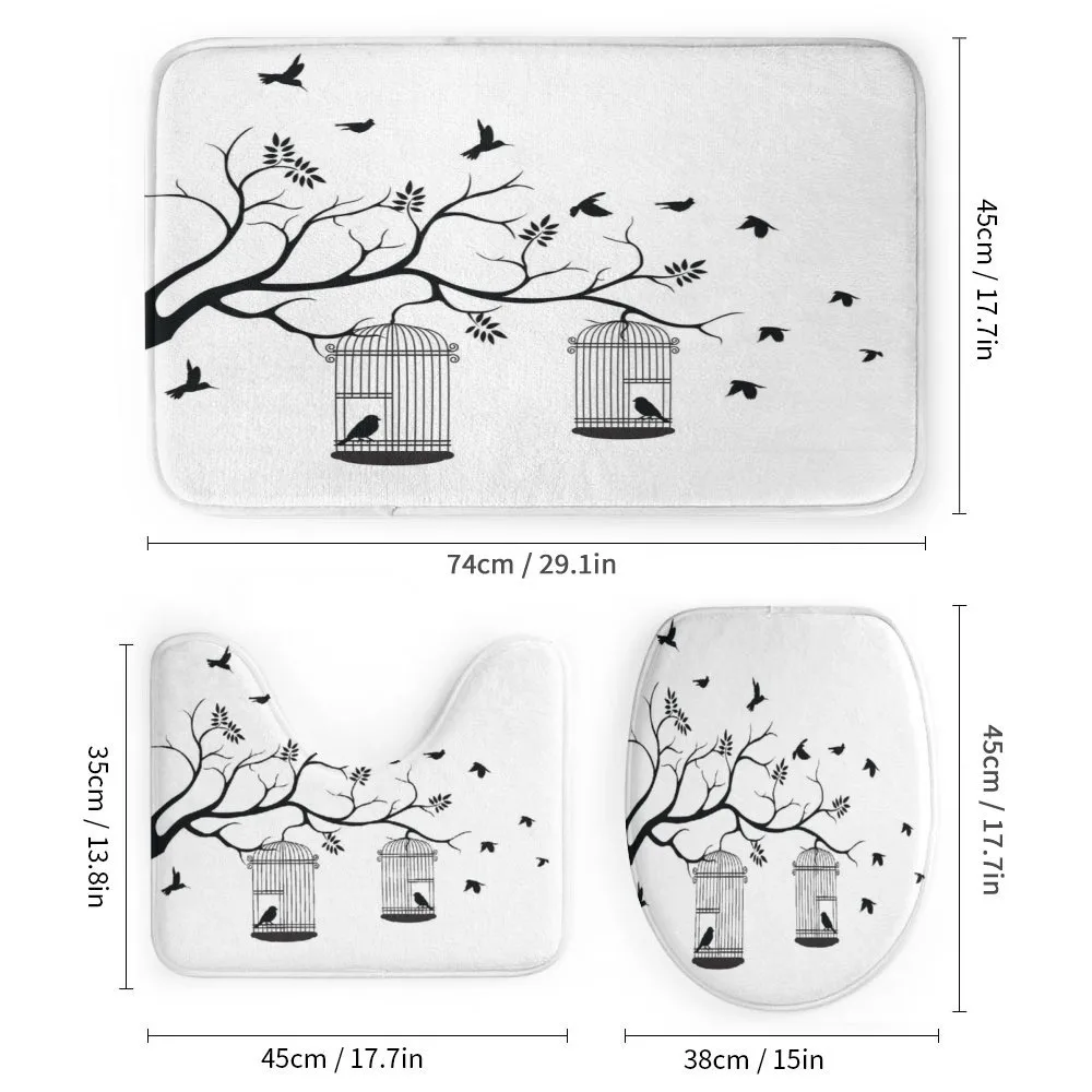 Birds Flying to Cages — Detail 1