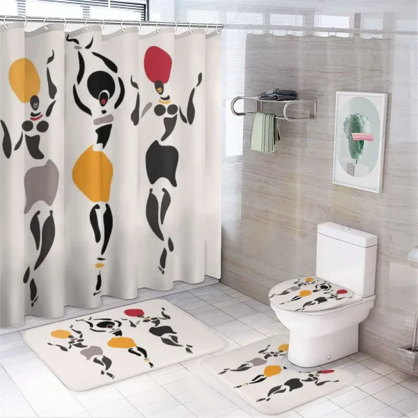 Bohemian Ethnic on a shower curtain