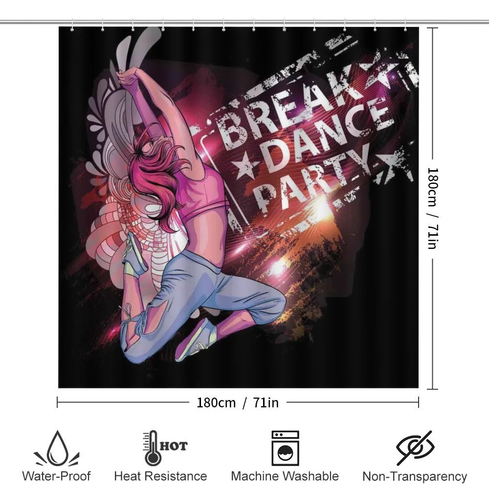 Break Dance Party Theme — Detail 2