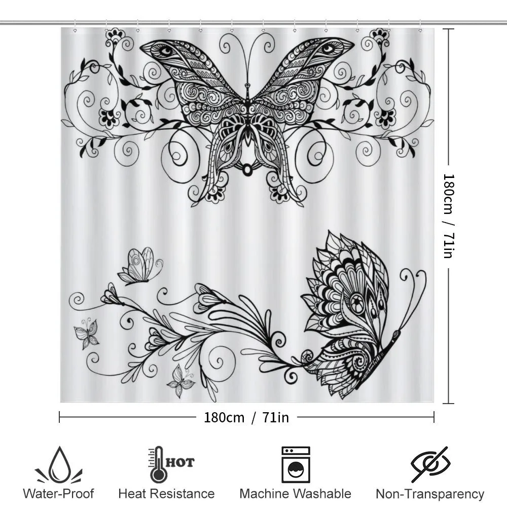 Butterfly Floral — Detail 2
