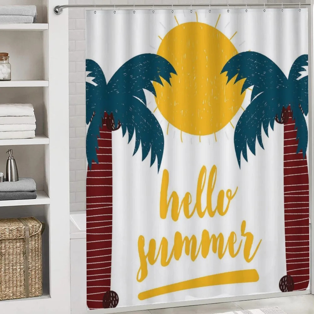 Calligraphy Hello Summer — Detail 4