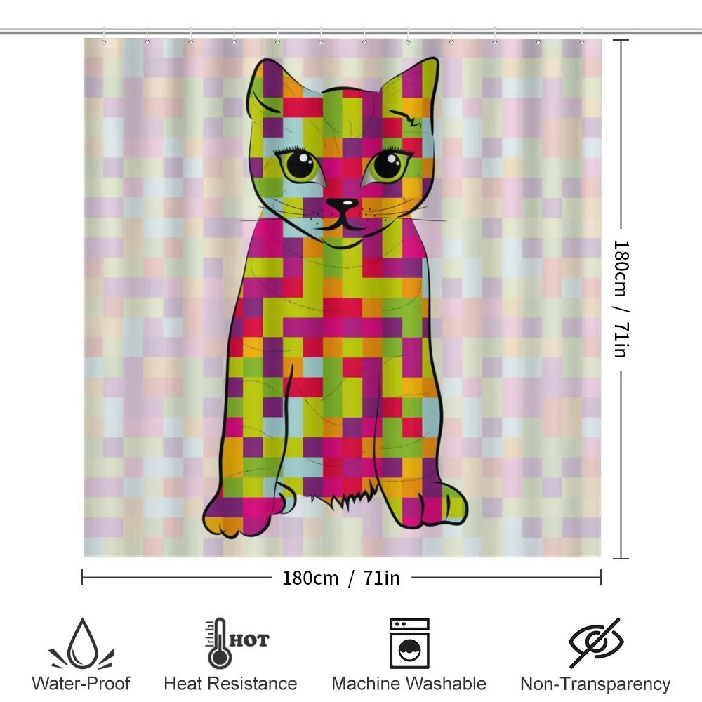 Cat Digital Colors — Detail 2