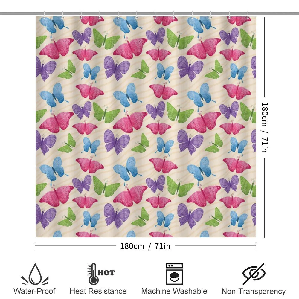 Colorful Butterflies — Detail 2
