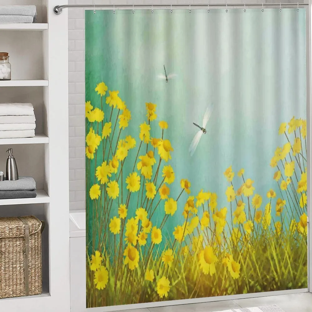 Daisies and Dragonflies — Detail 4