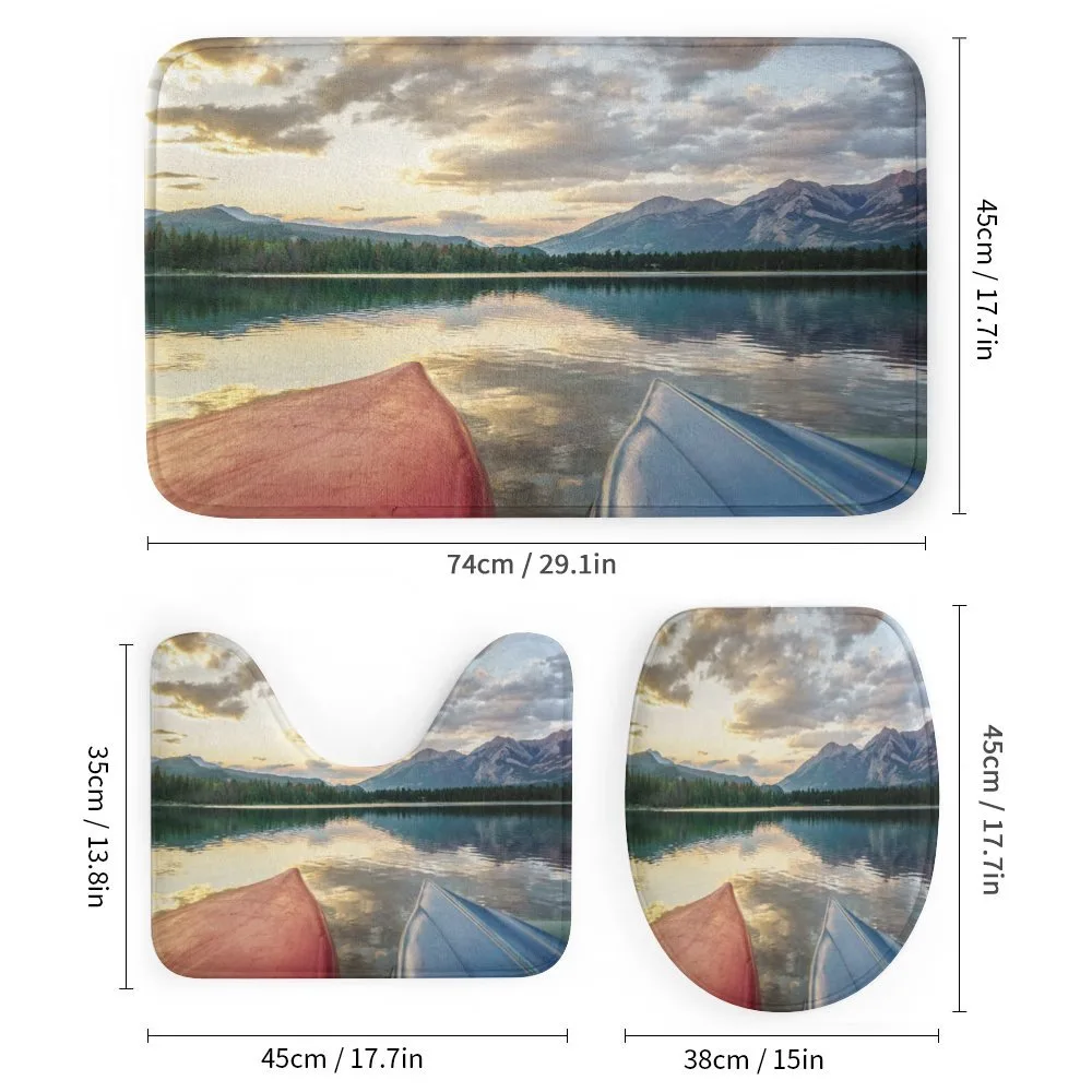 Edith Lake and Old Boats — Detail 1