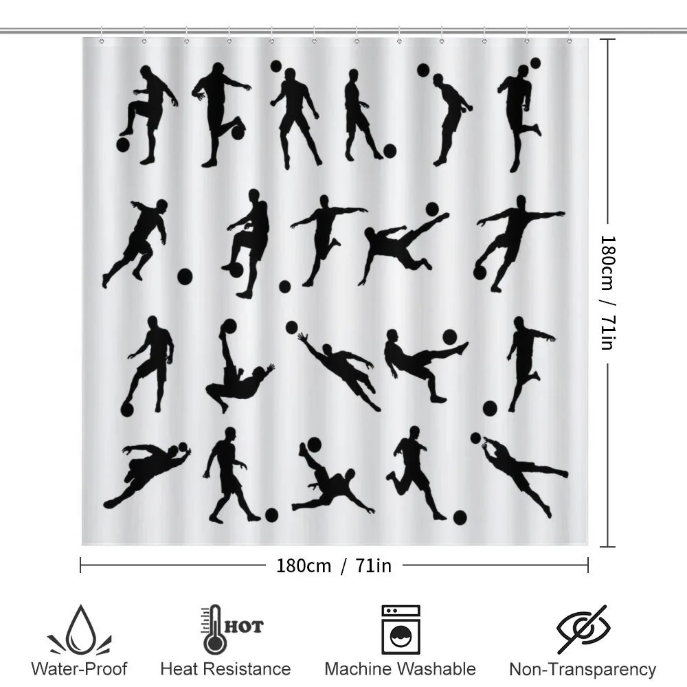 Football Silhouettes — Detail 2