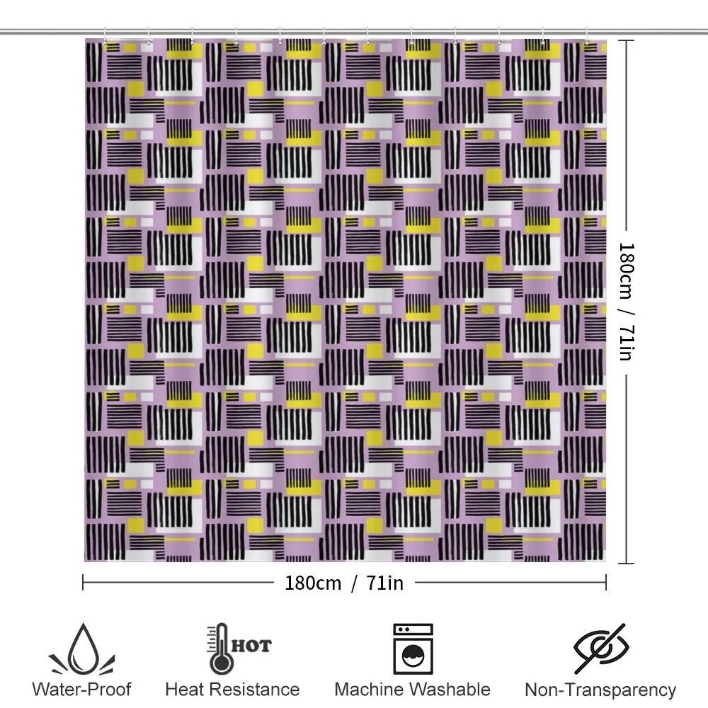 Modern Stripe and Squares — Detail 2