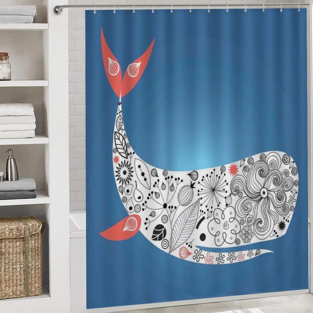 Ornamental Ocean Whale — Detail 4