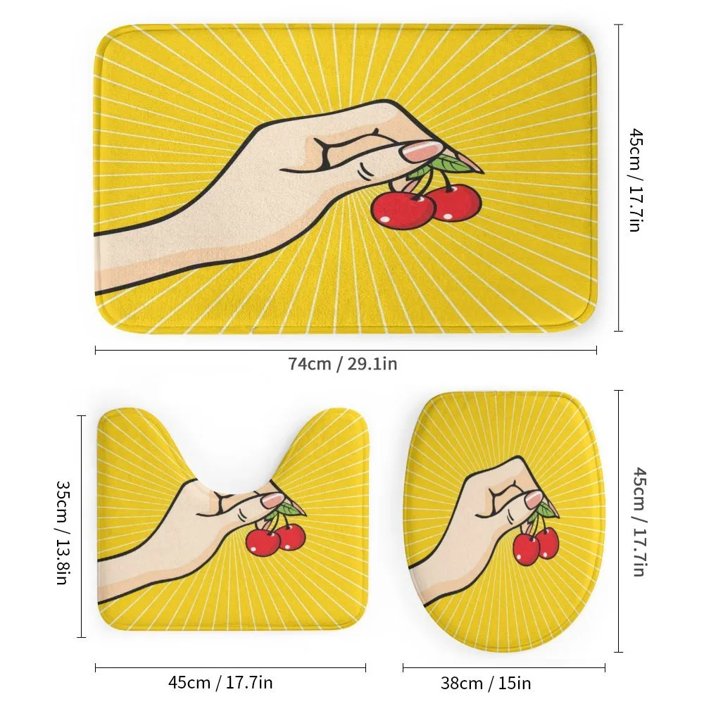 Retro Pop Art Cherries — Detail 1
