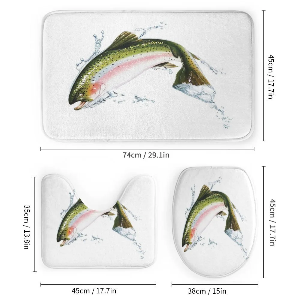 Salmon Photorealistic Art — Detail 1