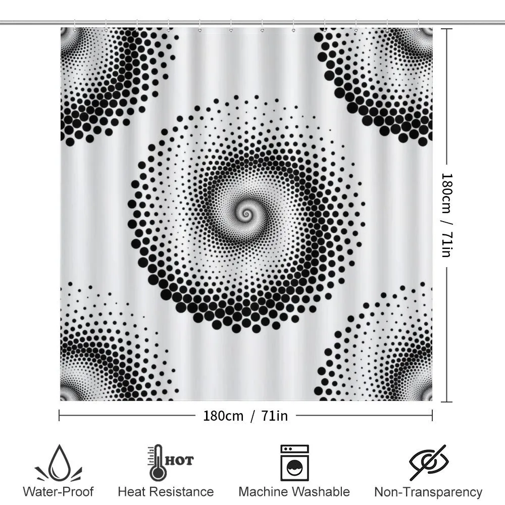 Spiral Dots Pattern — Detail 2