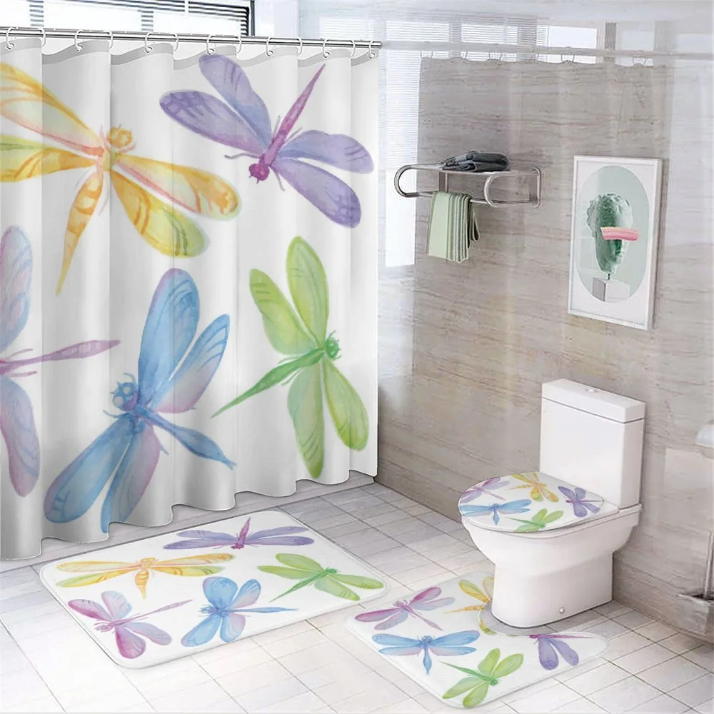 Watercolor Winged Bug — Your design