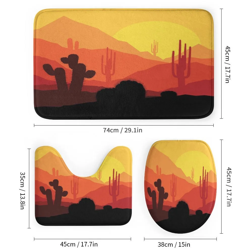 Western Cactus Silhouettes — Detail 1