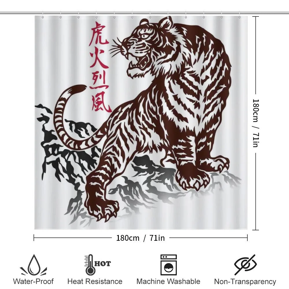 Wild Chinese Tiger — Detail 2