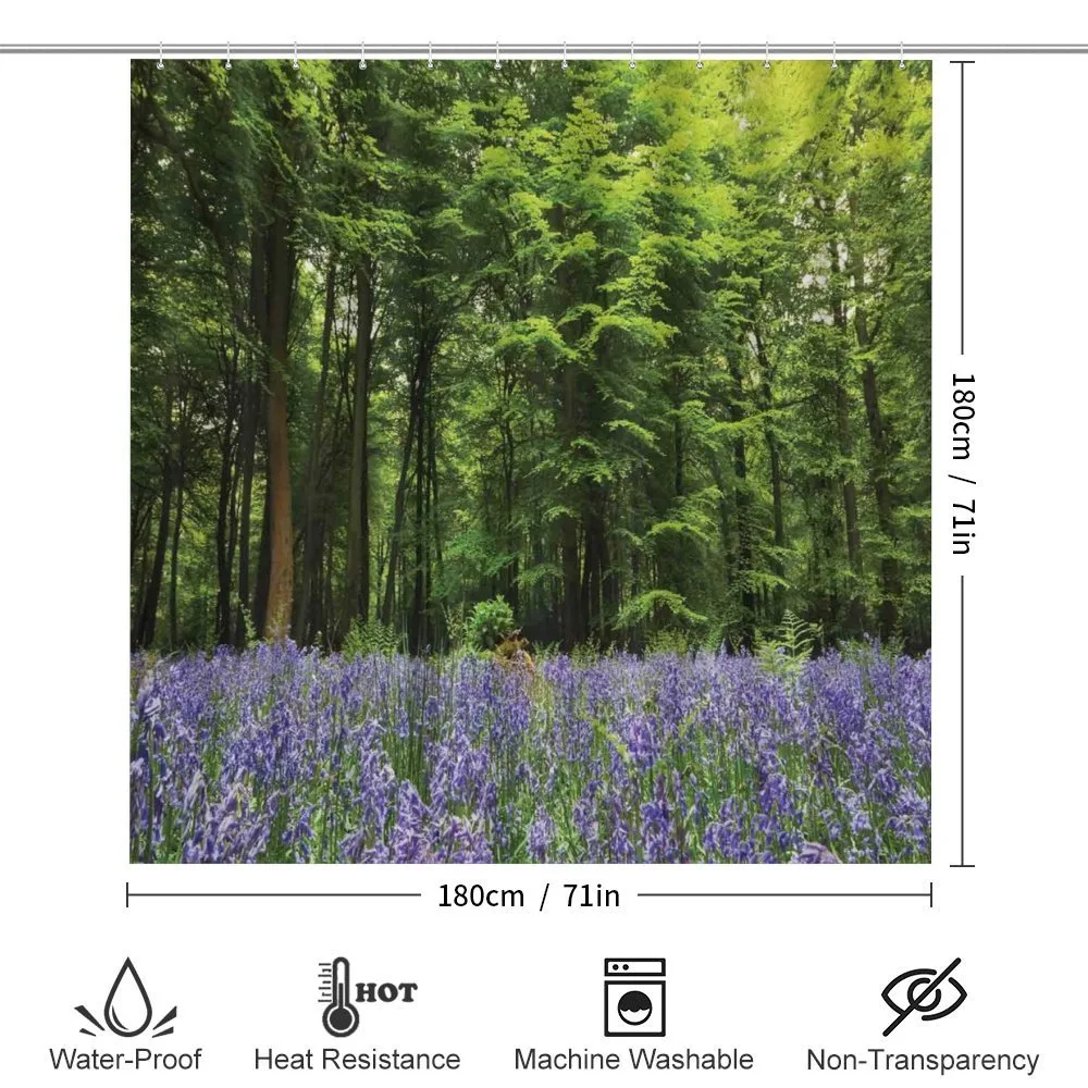 Bluebell Flowers Forest — Detail 2