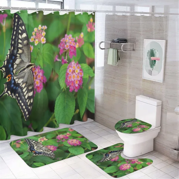 Eco Nature on a shower curtain