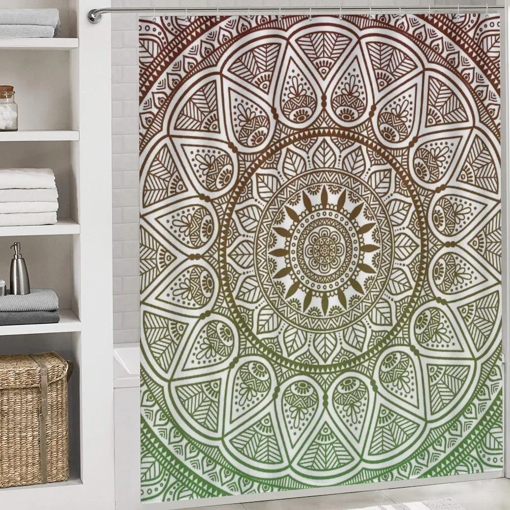 Ethnic Leafy Round Ornate — Detail 4