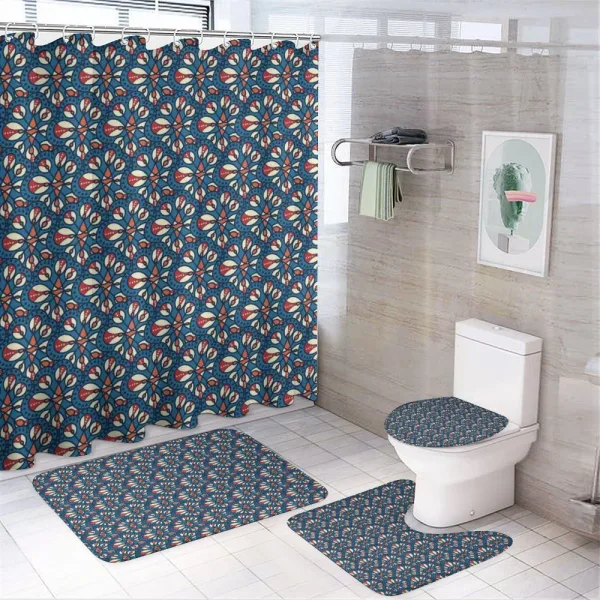 Hallucinative Effect on a shower curtain