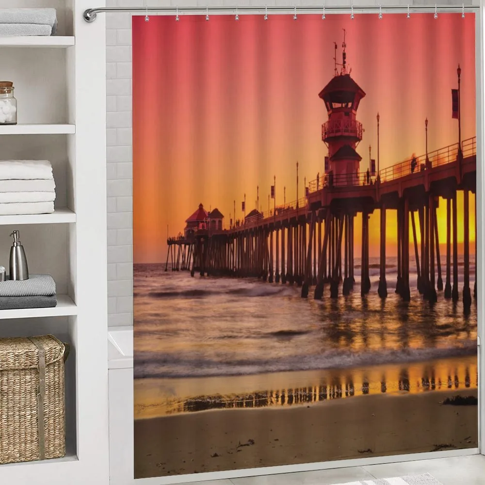 Huntington Beach Pier Sunset — Detail 4
