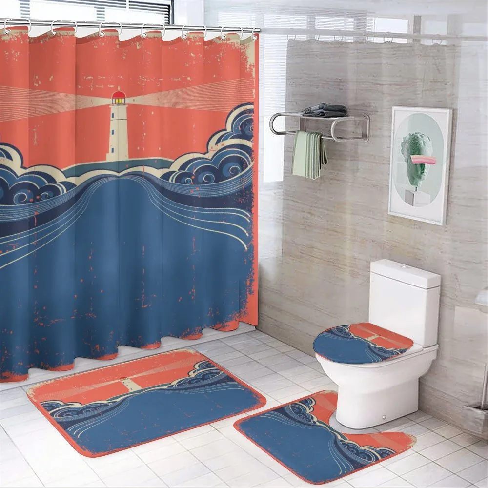 Lighthouse Waves Sea — Your design